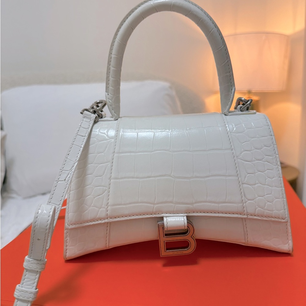 Balenciaga Crush leather handbag